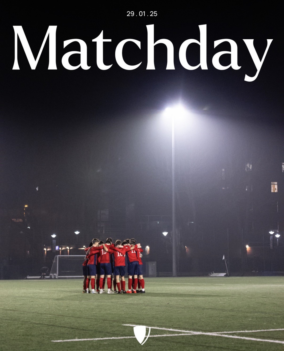 University of Birmingham FC — matchday graphic
